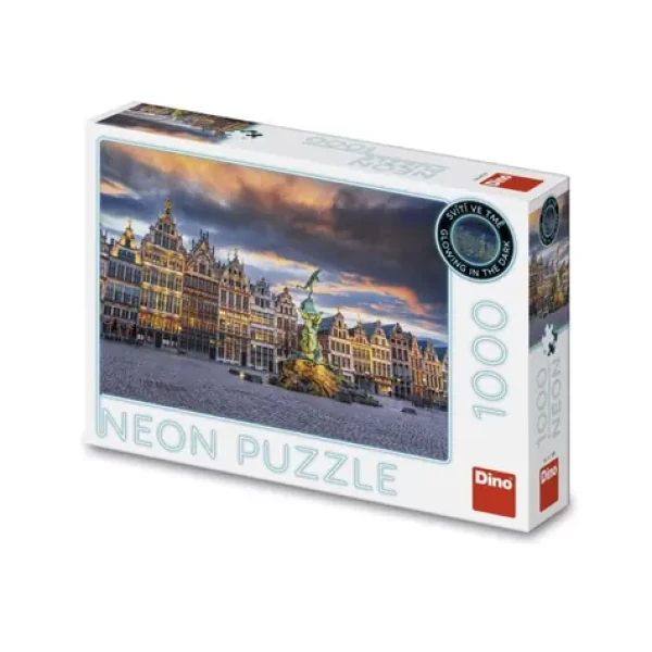 Dino Puzzle Búrka NAD Antverpami