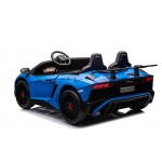 Mamido Detské elektrické autíčko Lamborghini Aventador SV modré