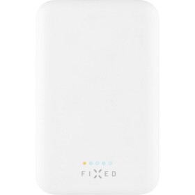 FIXED MagZen 6 000 mAh Powerbanka s bezdrôtovým nabíjaním a podporou Magsafe biela (FIXZENM-6-WH)