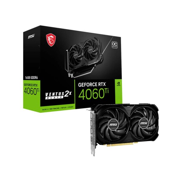 MSI GeForce RTX 4060 Ti VENTUS 2X BLACK OC