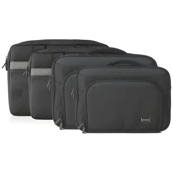 4smarts Target Eco Slim 13-14" čierna / Taška na notebook / RPET / hydrofóbna úprava (541769)