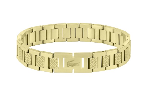 Lacoste Pánsky pozlátený náramok Metropola 2040120