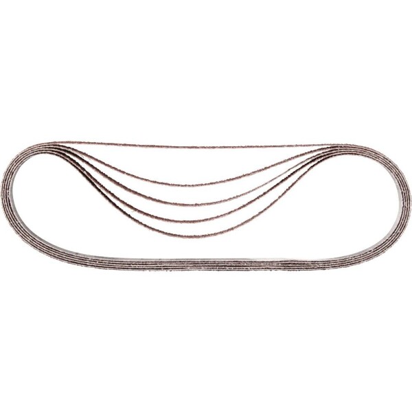 Makita P-43343 sada brúsneho pásu Zrnitosť 80 (d x š) 533 mm x 13 mm 5 ks; P-43343