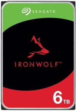 Seagate IronWolf NAS 6TB / HDD / 3.5" / SATA III / 5 400 rpm / 256MB cache / 3y (ST6000VN006)