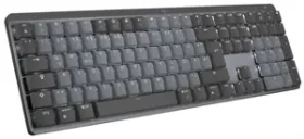 Logitech MX Mechanical Linear grafitová / Kancelárska klávesnica / bezdrôtová / mechanická / QWERTY / BT / US layout (920-010758)