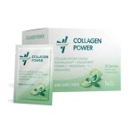 CONVITAR Collagen Power vrecúška, prášok s príchuťou citrón-mäta 30 ks