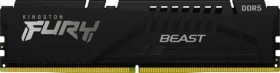 Kingston Fury Beast Black 32GB (1x 32GB) DDR5 6400MHz / CL32 / DIMM / On-Die ECC / EXPO / 1.4V (KF564C32BBE-32)
