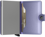 Mini peňaženka Secrid Miniwallet Metallic Lila