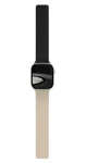 Moft Snap Duo bielo-čierny / Remienok / Silikónový / Apple Watch 1-11, SE-SE3, 38-42mm (MD025-1-42-JTBKBHWT)