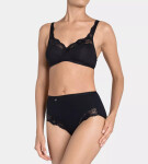 SLOGGI ROMANCE - Maxi nohavičky z bavlny Supima® s čipkou Sloggi BLACK 52