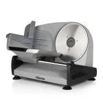 Tristar EM-2099 / kuchynský krájač / 150 W / 0-15 mm / 19 cm nôž / nerez / strieborná (EM-2099)