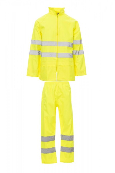 Nepremokavý reflexné set Payper HI-VI Farba: Žltá fluo, Veľkosť: XL (001228038001006XL)