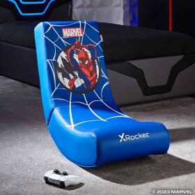 X Rocker X Rocker Marvel Spider-Man Gaming Bodensessel blau