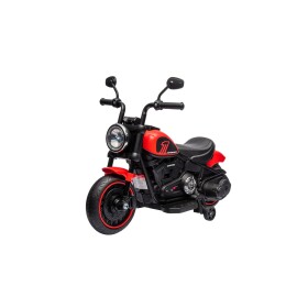 Mamido Detská elektrická motorka Chopper Faster červená
