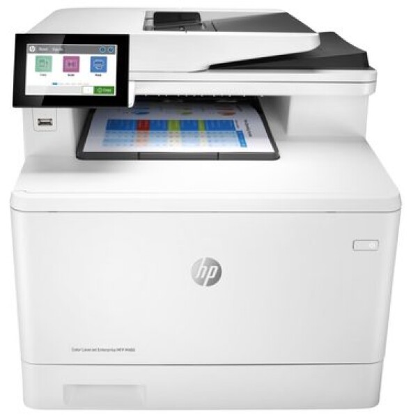 HP Color LaserJet Enterprise MFP M480f / farebná / laser / 27 ppm / A4 / 600x600 dpi / Duplex / ADF / FAX / USB / LAN (3QA55A)