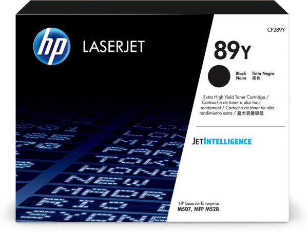 HP 89Y - Mit hoher Kapazitat - Schwarz - original - LaserJet - Tonerpatrone (CF289Y)