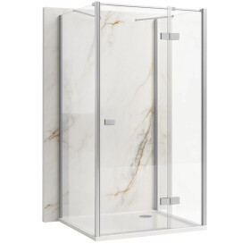 REA/S - Sprchovací kút Atlas 90x90 Chrome vpravo KPL-K4861