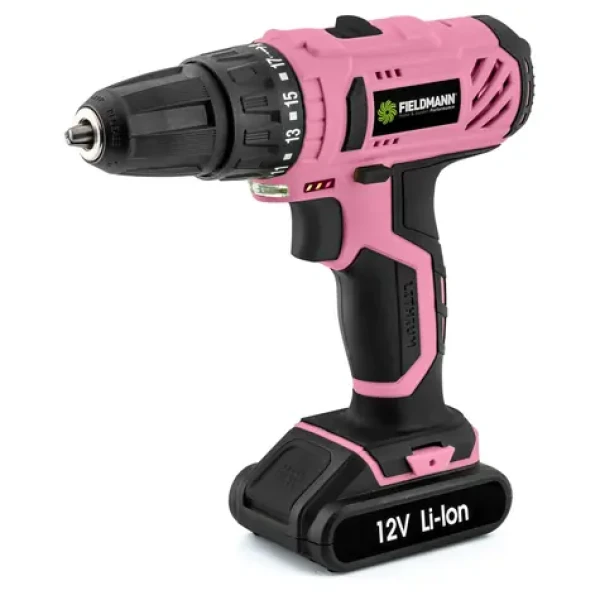 Fieldmann FDV 10202-A / Aku vŕtačka / 12V / 1300mAh / 1350 min-1 / 25 Nm (50007392)