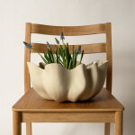 Ferm Living Kameninová misa Nium Off White Ø 36 cm