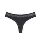Dámske tangá Feel of Modal String 3P - BLACK - black 0004 - TRIUMPH BLACK L