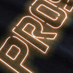Tričko Prosto T-shirt Neon Black XL