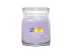 Yankee Candle Signature Lemon Lavender stredný pohár 368g / doba horenia až: 50 h (5038581128993)