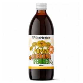 EKOMEDICA SK Púpava kurkuma fenikel nápoj 500 ml