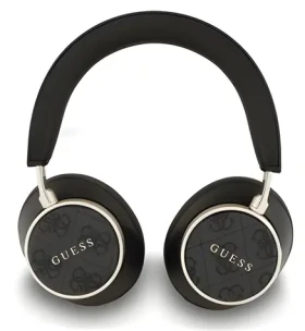 Guess PU Leather 4G Classic Logo čierna / Bezdrôtové slúchadlá / do uší / ENC / PU koža (57983126943)