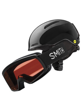 Smith GLIDE JR/SNOWDAY Black / RC36 prilba na snowboard - 51-55