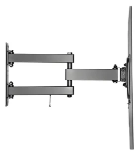 Equip čierna / Nástenný držiak TV / 37-70" / VESA 200x200-600x400 / nosnosť 35 kg / naklápací, výsuvný (650342)
