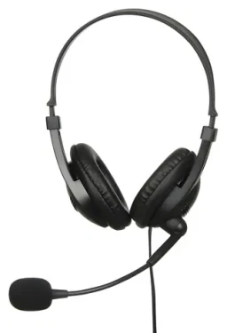 HPI W1MV čierna / Slúchadlá s mikrofónom / Cez hlavu / 3,5 mm Jack / 2 m (SHPIW1MV)