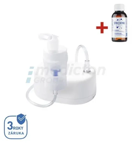Omron NE-C810 biela / Kompresorový inhalátor / detská a dospelá maska / náustok / úložný box (NE-C810)