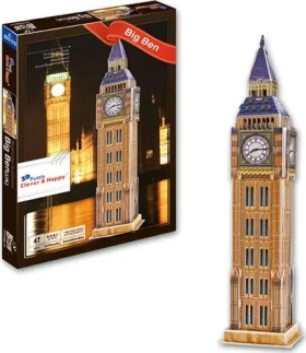 CLEVERHAPPY 3D puzzle Big Ben, Londýn