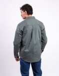 Carhartt WIP L/S Madison Shirt Velvet Green/White M