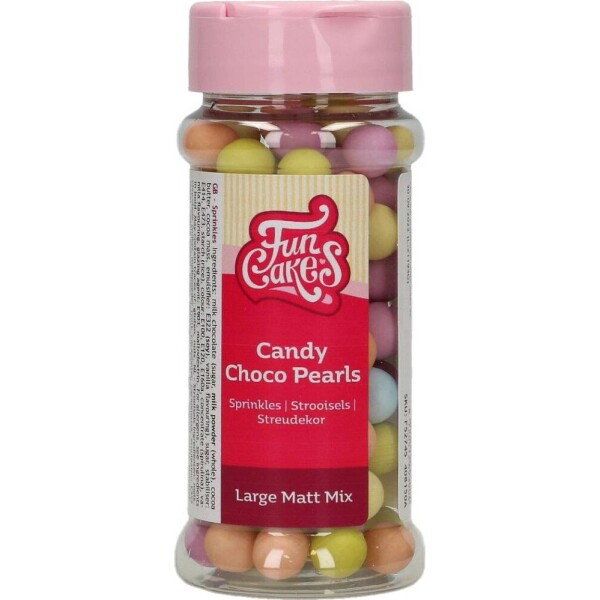 Čokoládové perly pastelové 70 g - FunCakes - FunCakes