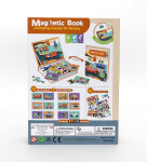 Mamido Mamido Skladačka Magnetická kniha dopravné prostriedky 66 dielikov MT1563