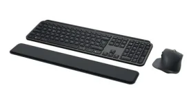 Logitech MX Keys S Combo grafitová / Bezdrôtová sada klávesnice a myši / Bluetooth (920-011608)