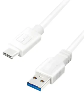LogiLink USB-A - USB-C biela / Kábel USB-C / USB-A (M) - USB-C (M) / 2 m / USB 3.2 Gen 1 / 5 Gbit/s (CU0176)