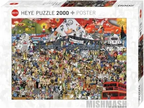 HEYE Puzzle História britskej hudby