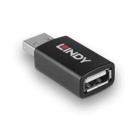 Lindy 71263 čierna / USB dátový blokátor / USB-A - USB-A / USB 2.0 (71263)