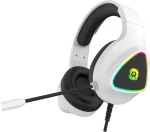 Canyon CND-SGHS6W biela / Herný headset / RGB podsvietenie / USB + 3.5mm jack / 2m (CND-SGHS6W)