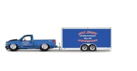 Maisto - Design Tow Go, 1993 Chevrolet 454 SS Pickup Car Trailer, 1:64