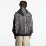 Mikina Off-White Arrow Distr Den Zip Skate Hoodie Highlighted Black M
