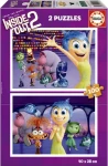 Educa Puzzle V hlave 2/2x100 dielikov/40 x 28 cm
