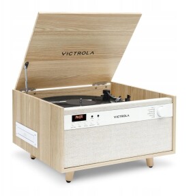 Bresser Victrola Century 6-in-1 music center, natural