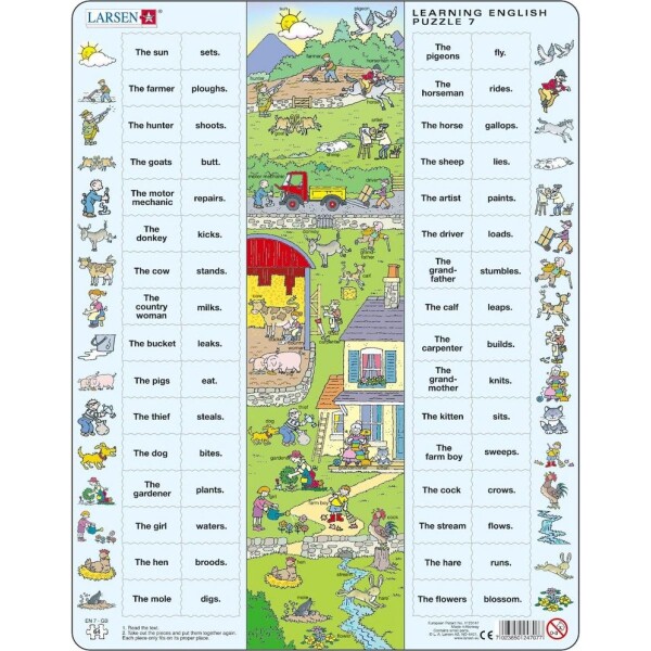 Larsen Puzzle Hodina angličtiny 7