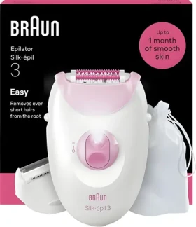 Braun Silk-épil 3 3-033 ružová / Epilátor (100002202405)