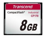 Transcend Industrial CF170 8GB / CF / 50 pin / R: 90MBps / W: 60MBps / MLC (TS8GCF170)