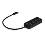 StarTech USB-A Hub 4 porty čierna / 4X USB-A / 5 Gbs (HB30C4AIB)