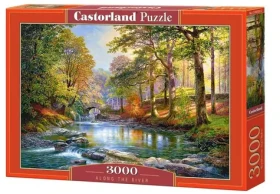 Castorland 300532 Puzzle Pozdĺž rieky